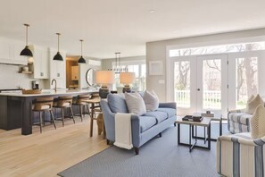 TV connectée, cheminée