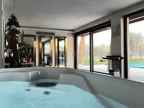 Indoor spa tub - Torre Menerva Viterbo, Torre Menerva Viterbo (Lazio)