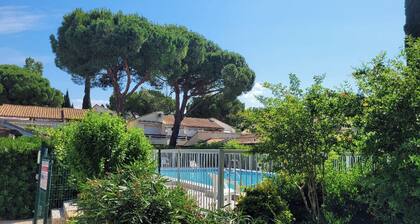 House 2p with swimming pool in La Grande-Motte