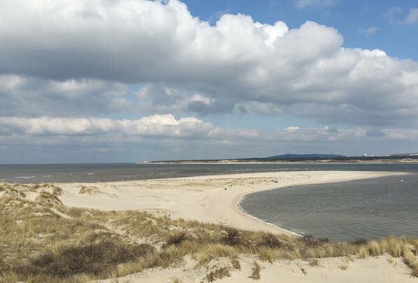 Tæt på stranden