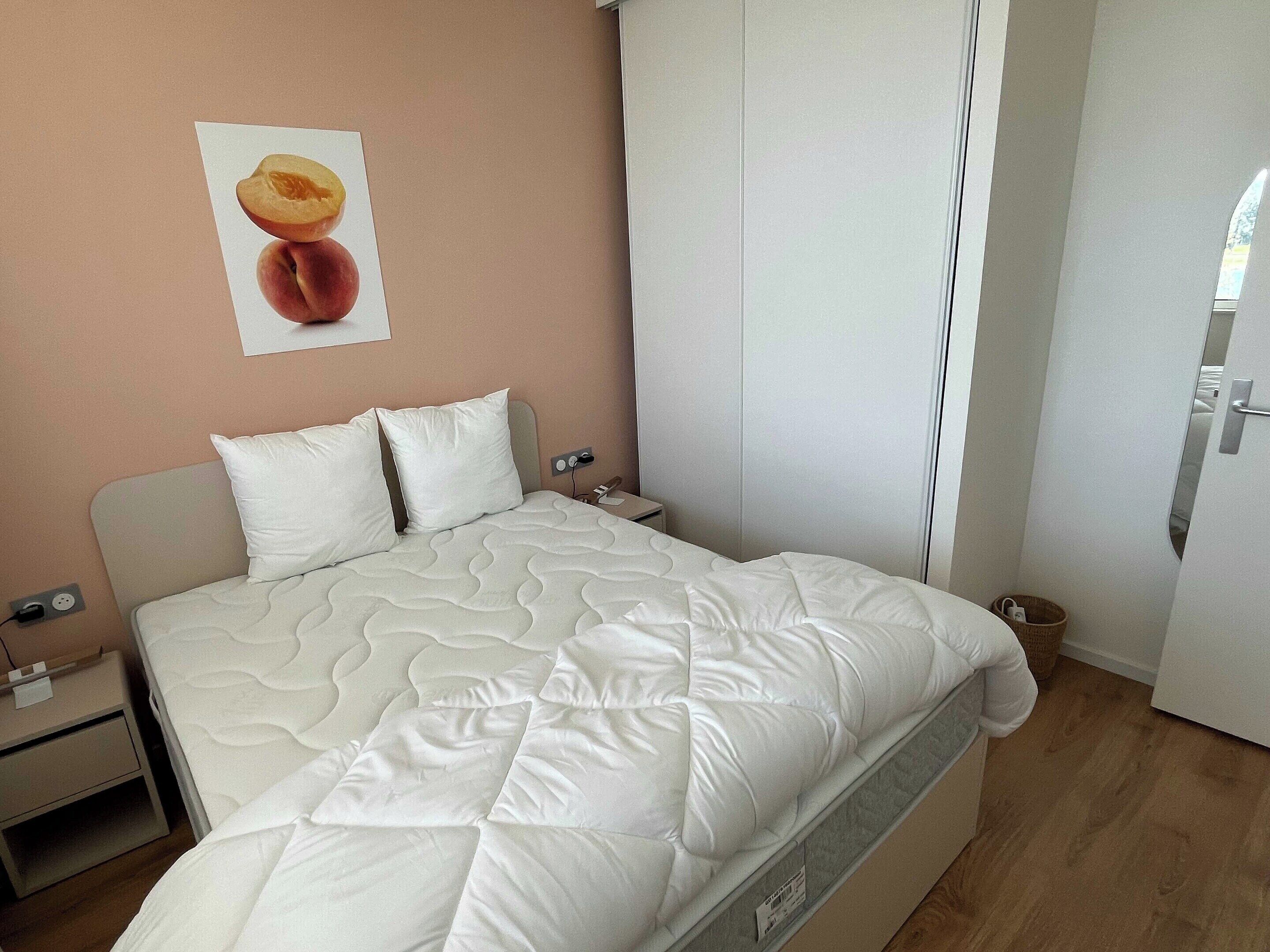 Apartemen | 1 kamar tidur, ruang kerja ramah laptop, dan setrika/meja setrika