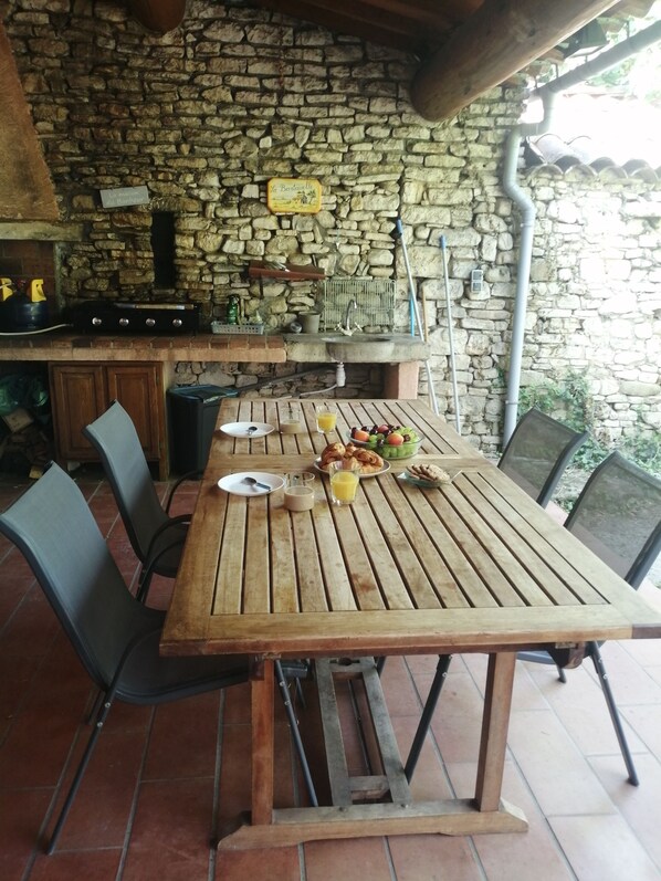 Restaurante al aire libre