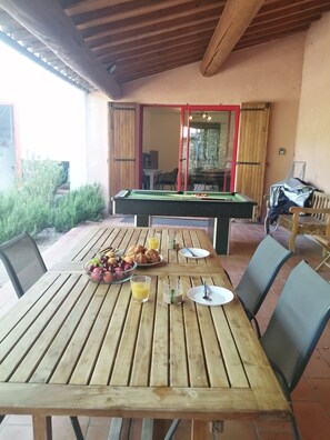 Restaurante al aire libre