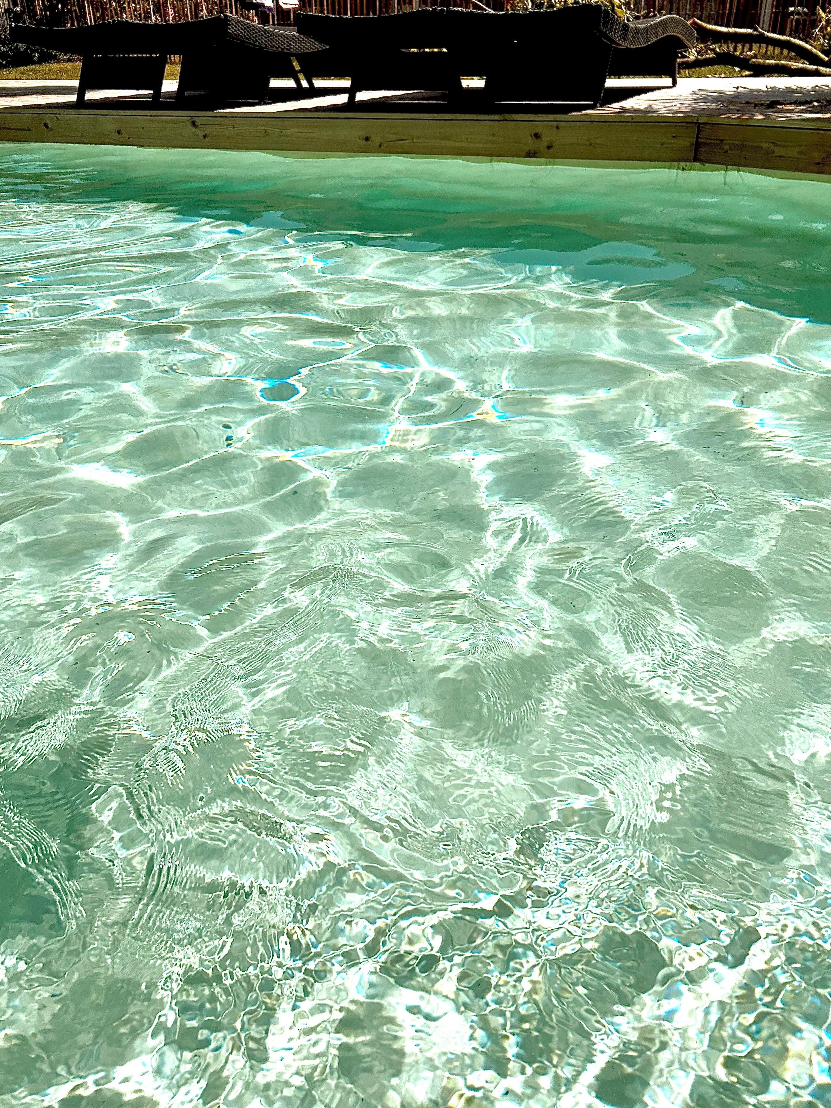 Piscina externa, piscina aquecida