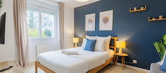 3-bedroom apartment with garden & veranda