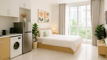 1 bedroom, iron/ironing board, WiFi, bed sheets