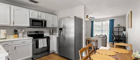 Microwave, oven, stovetop