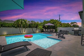 Beheizter Pool