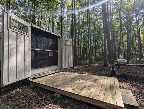 Overnattingsstedets uteområder