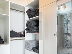 Dusche, Handtücher