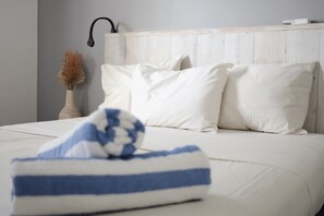 2 室のベッドルーム、WiFi、ベッドシーツ