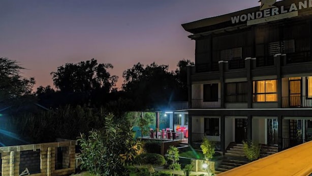 A multi-story building with a sign reading "WONDERLAND" at the top. - Wonderland Destinations Resort (Naivasha)