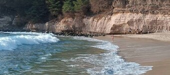 Vista para o mar em Tarrafal