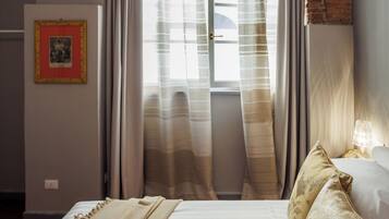 Superior Studio, Patio, Courtyard View | In-room safe, desk, laptop workspace, blackout drapes