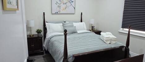1 chambre, fer et planche Ă repasser, Wi-Fi, draps fournis