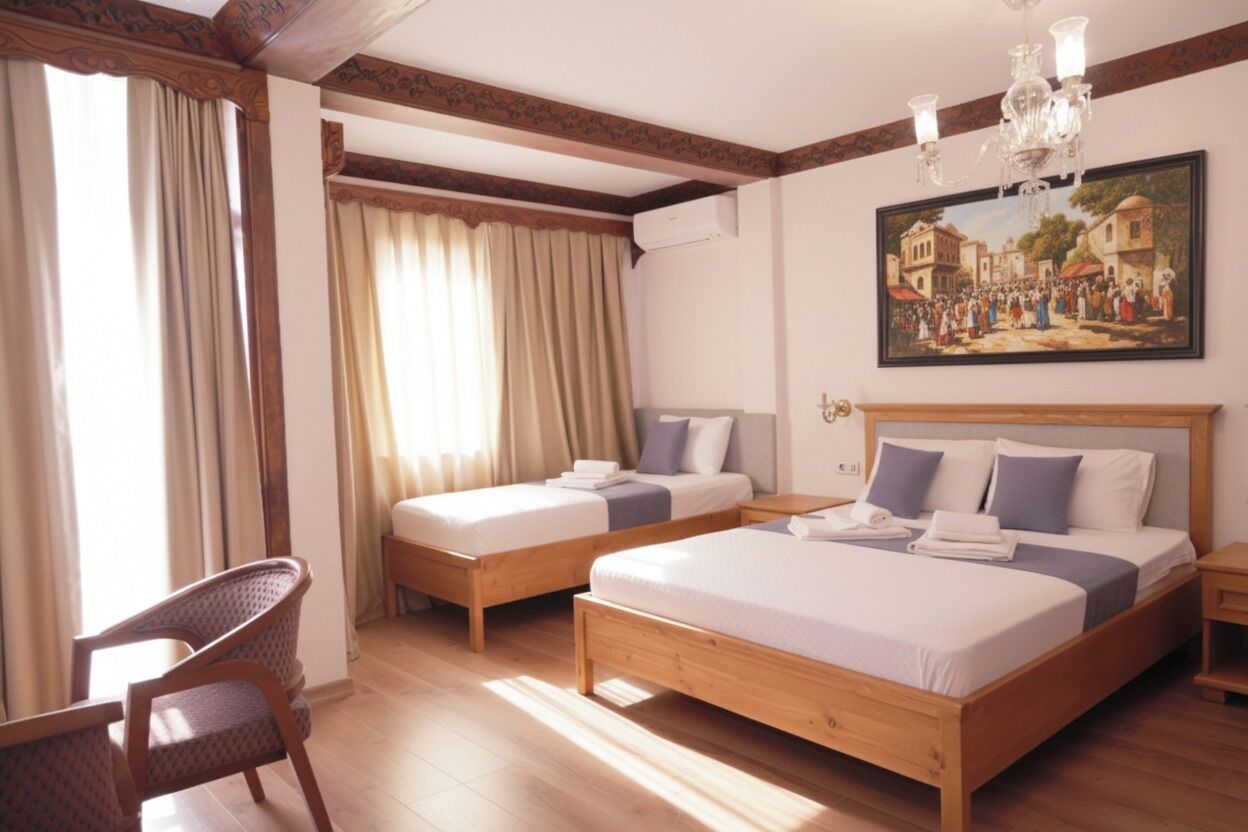 Phòng 3 tiện nghi đơn giản | Nệm Tempur-Pedic, trang trí khác biệt 