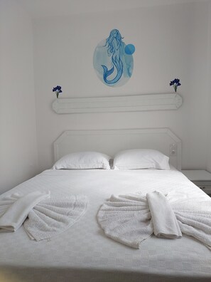 2 chambres, fer et planche à repasser, lit parapluie, Wi-Fi gratuit