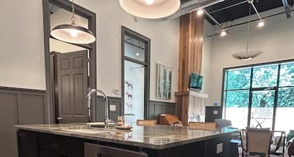 The Mailroom: Mid-Century Post Office Turned Elegant Abbeville Retreat