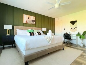 4 bedrooms, iron/ironing board, travel cot, free WiFi