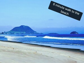 Vlak bij het strand