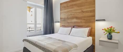 2 chambres, bureau, Wi-Fi gratuit, draps fournis