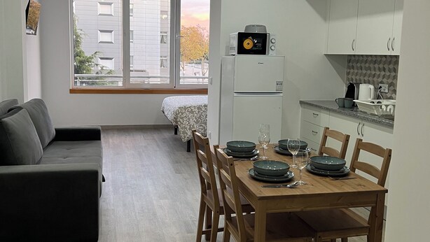 Unclassified image, 1 of 8, button - Cozy 1-bedroom studio apartment in lovely Fátima with AC (Unknown)
