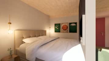 Modern Studio with Balcony | In-room safe, laptop workspace, blackout curtains, iron/ironing board