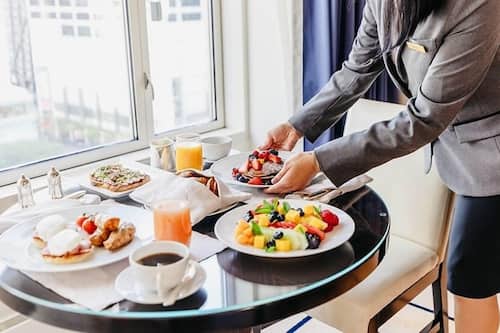 Colazione a buffet inclusa, servita tutte le mattine