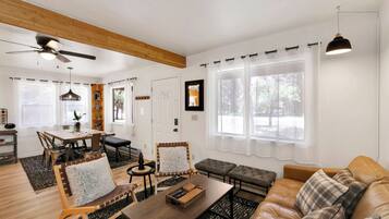 Smart TV, table tennis, books