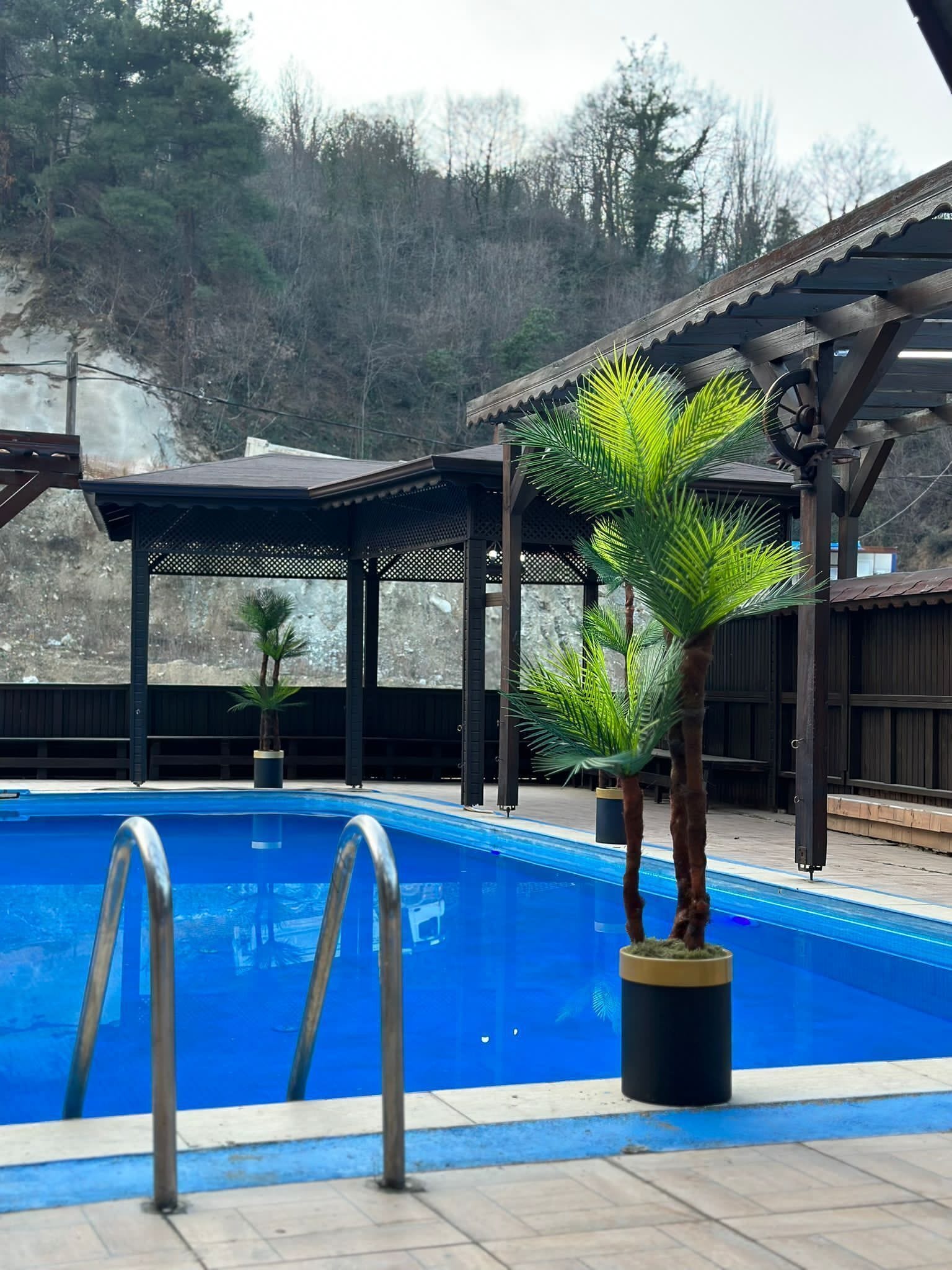 Seasonal outdoor pool