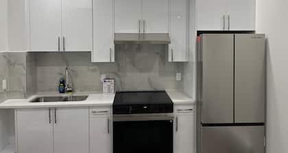Cozy 3bedroom brand new furnished basement unit with free street parking spaces