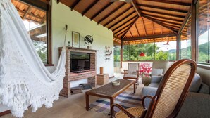 Comfort House, 3 Bedrooms, Garden View | Terrace/patio - Refúgio Perfeito em Miguel Pereira-AND61 (Miguel Pereira)