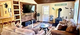 Charming Ossipee Cottage + bonus sleeping loft! WIFI, Netflix, AC, Firepit