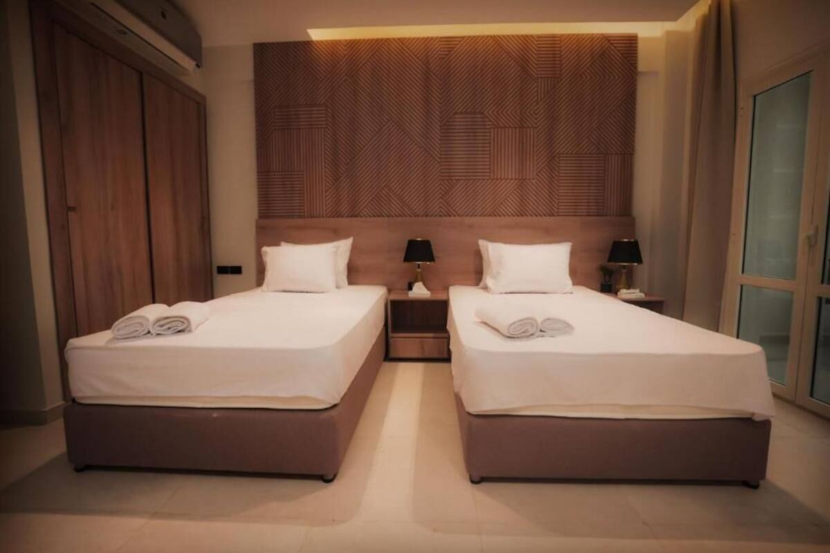 Estudio Deluxe, balcón | Escritorio, wifi gratis y ropa de cama
