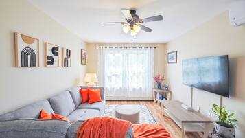 Smart TV, video games, table football, books