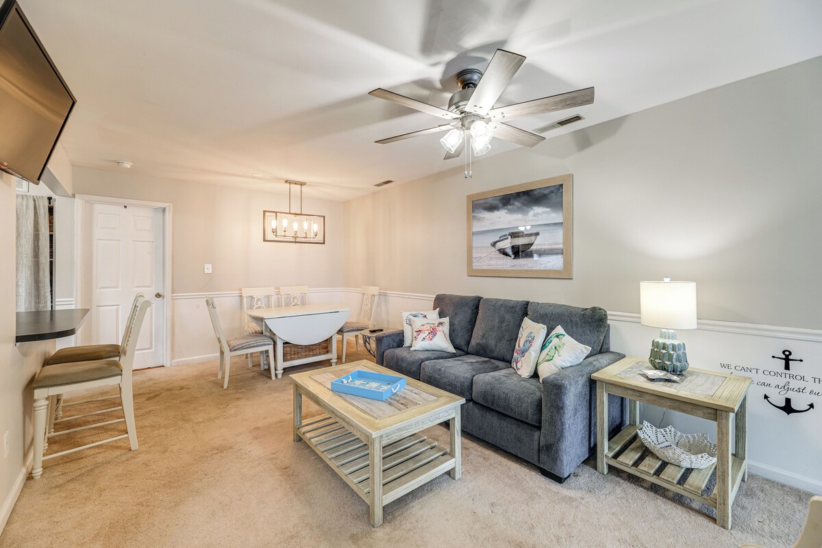 Walk to Beach + Restaurants: Ocean City Getaway