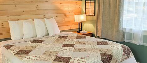 1 室のベッドルーム、WiFi、ベッドシーツ