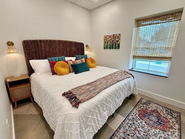 1 bedroom, iron/ironing board, free WiFi, bed sheets