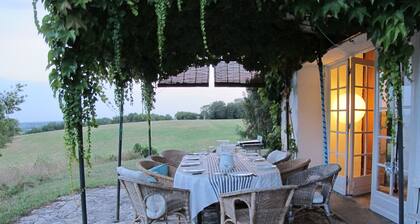 Maison de métayer sur grand domaine, 14 personnes