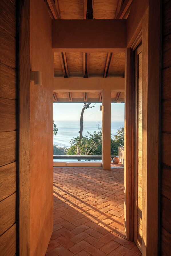Interior - Monte LaLaLa - Eco-Lodge à Mermejita - Vue imprenable depuis la piscine! (Oax.)