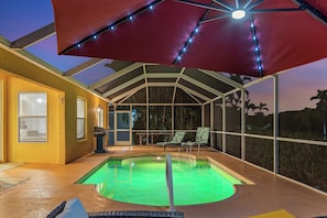 Piscine chauffée