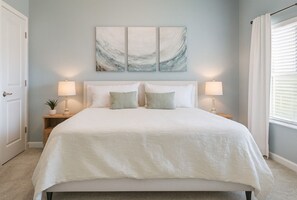 4 bedrooms, iron/ironing board, travel crib, free WiFi