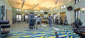 Fitnessbereich