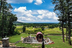 Property grounds - Charming Barrel on a Private Vineyard with Scenic Views and Hot Tub (Jonesville)