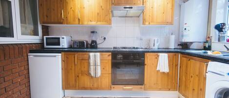 Microwave, oven, stovetop