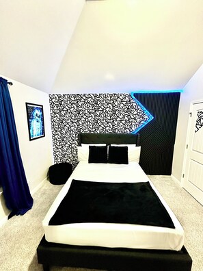 4 bedrooms, desk, iron/ironing board, free WiFi