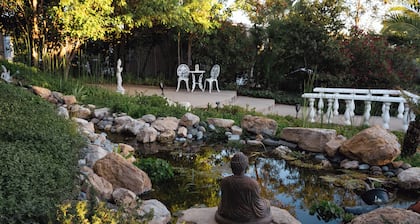 Glamping Tipi on Wellness Retreat Grounds with Salt Water Pool and Hot Tub
