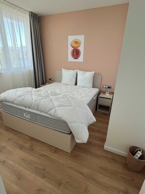 Apartment | 1 bedroom, laptop workspace, iron/ironing board, bed sheets - Comfort Appt in a Premium Residence- Sport/cinema (Huningue)