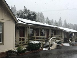 Fachada de la propiedad