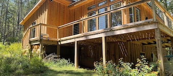 Modern, woodsy 2-bedroom cabin for pet-friendly, family-friendly, cozy getaways